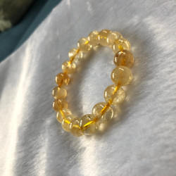 11mm黃晶手串