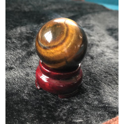 虎眼石球 直徑約4.5cm